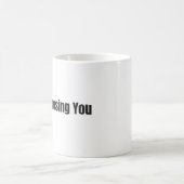 毎日あなたを選ぶ - ホワイト11ozマグカップ コーヒーマグカップ (中央)