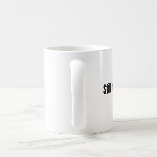 毎日あなたを選ぶ - ホワイト11ozマグカップ コーヒーマグカップ (ハンドル)