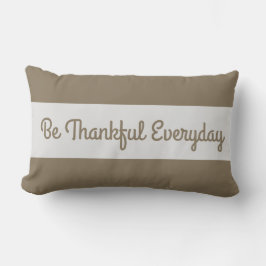 毎日ありがとうございま賛美す ランバークッション