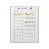 毎日おもしろいのプランナーやる気を起こさせる、To-Doリスト ノートパッド (回転)