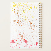 毎日おもしろいパーソナライズされたプランナー プランナー手帳 (裏面)