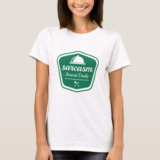 毎日お届けする皮肉 Tシャツ (正面)
