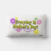 毎日お母さんの日よ！花と種類 ランバークッション (裏面)
