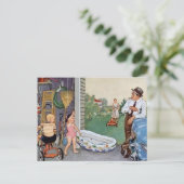 毎日かわいいレトロヴィンテージ ポストカード (スタンド正面)