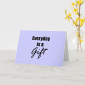 毎日がギフト券 カード (黄色い花)