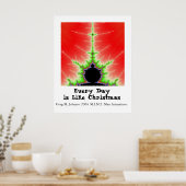 毎日がクリスマスのようだ ポスター (キッチン)
