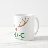 毎日がクリスマスのマグカップ コーヒーマグカップ (正面右)