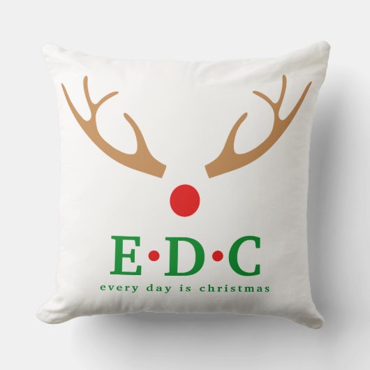 毎日がクリスマス クッション (正面)