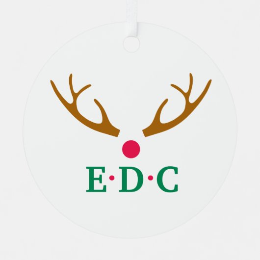 毎日がクリスマス メタルオーナメント (正面)