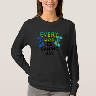 毎日がゲームの日 Tシャツ