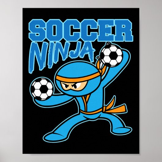 毎日がゲームデー サッカー ファン カレンダー デザイン ポスター (正面)