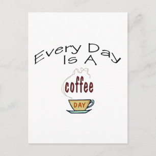 毎日がコーヒーの日だ ポストカード