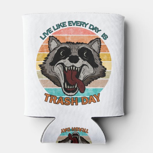 毎日がゴミの日のように生きる 缶クーラー (裏面)