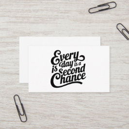 毎日がチャンス 名刺