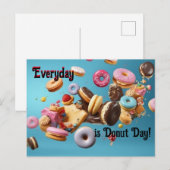 毎日がドーナツの日！ ポストカード (正面/裏面)