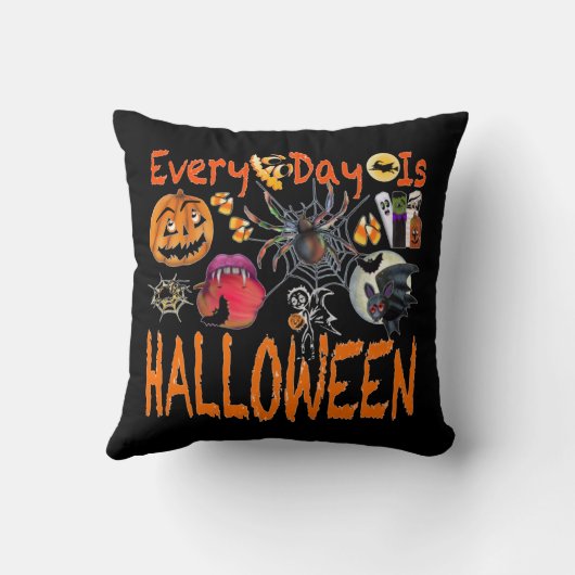 毎日がハロウィン クッション (裏面)