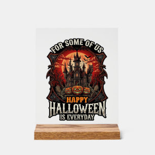 毎日がハロウィン ハロウィン お化け屋敷 パンプキン アクリルサイン