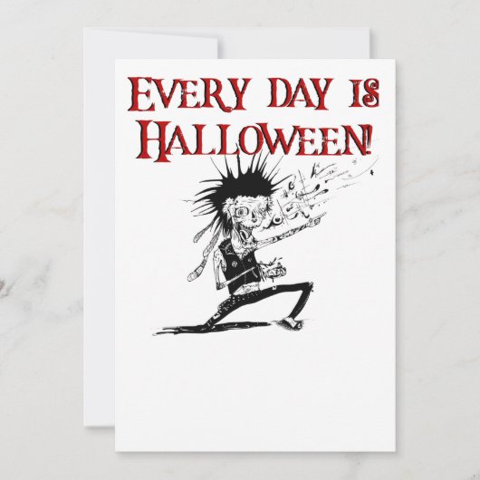 毎日がハロウィン！ 招待状 (正面)