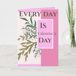 「毎日がバレンタインデーだ！«ロマンチックなバレンタイン カード