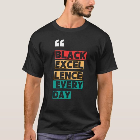 毎日がブラックエクセレンス Tシャツ (正面)