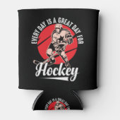 毎日がホッケー素晴らしの日だ 缶クーラー (正面)