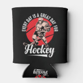 毎日がホッケー素晴らしの日だ 缶クーラー (裏面)