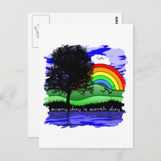 毎日が地球の日 ポストカード (正面/裏面)