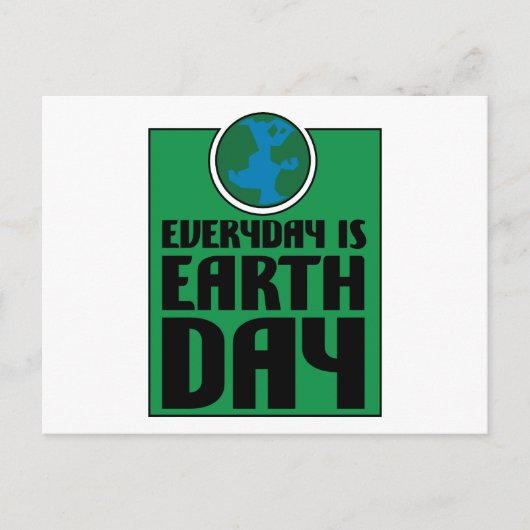 毎日が地球の日 ポストカード (正面)