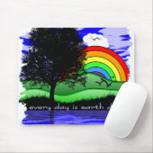 毎日が地球の日 マウスパッド (マウス)