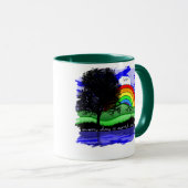 毎日が地球の日 マグカップ (正面右)