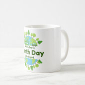 毎日が地球の日 |地球の日 コーヒーマグカップ (正面右)