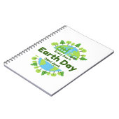 毎日が地球の日 |地球の日 ノートブック (左側)