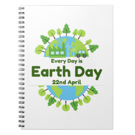 毎日が地球の日 |地球の日 ノートブック