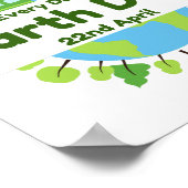 毎日が地球の日 |地球の日 ポスター (角)