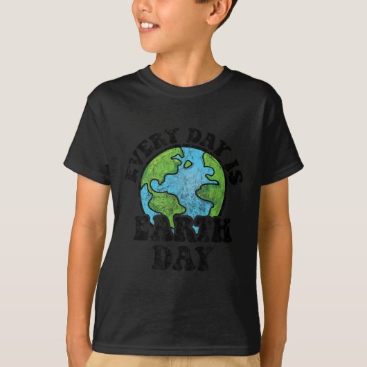 毎日が地球の日_1 Tシャツ (正面)