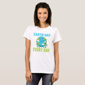 毎日が地球の日 Tシャツ (正面フル)