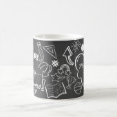 毎日が学校の日 楽しい先生に感謝 コーヒーマグカップ (中央)