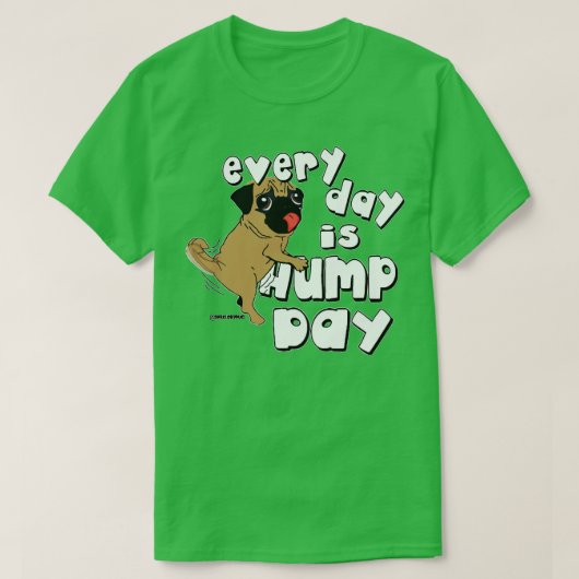 毎日が忙しい Tシャツ (デザイン正面)