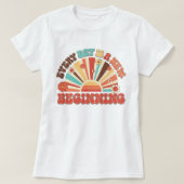 毎日が新しい始まり Tシャツ (デザイン正面)