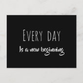 毎日が新しい始前向き理 ポストカード (正面)