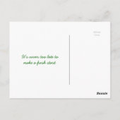 毎日が新緑の陽光の森 ポストカード (裏面)