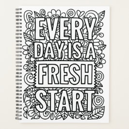 毎日が新鮮なスタート – 自分の色 プランナー手帳