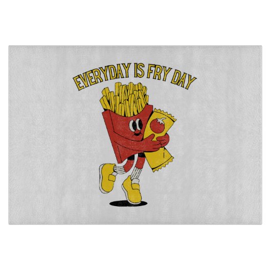 毎日が炒る日 カッティングボード (正面)