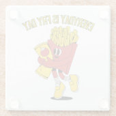 毎日が炒る日 ガラスコースター (裏面)