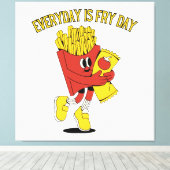 毎日が炒る日 キャンバスプリント (インサイチュ (ウッドフロア))