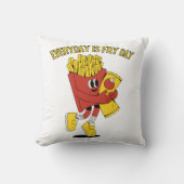 毎日が炒る日 クッション (正面)