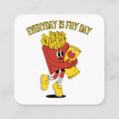 毎日が炒る日 スクエア名刺 (裏面)