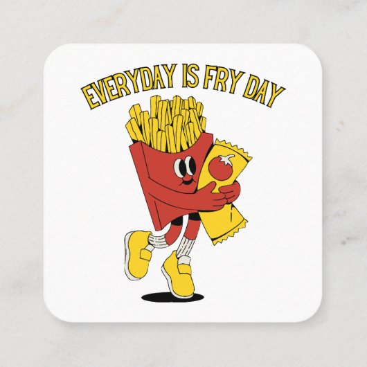 毎日が炒る日 スクエア名刺 (裏面)