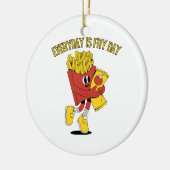 毎日が炒る日 セラミックオーナメント (左)