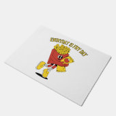 毎日が炒る日 ドアマット (アングル)